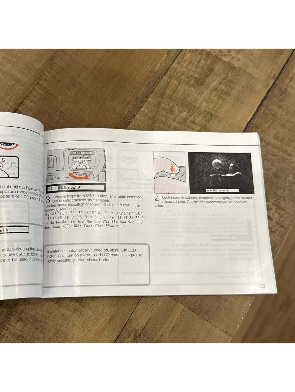 Nikon F70 F70D Panorama AF Instruction Manual English